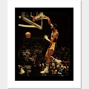 Kareem with The Dunk Posters and Art